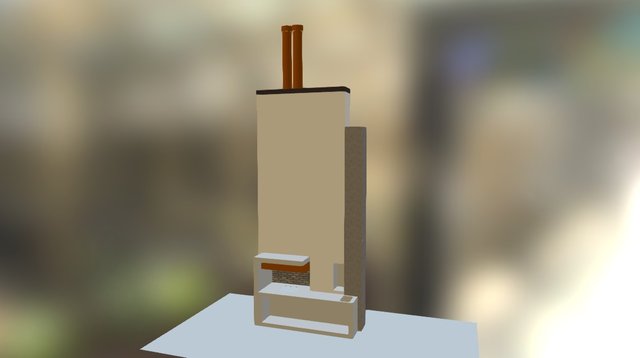 Caminetto 3D Model