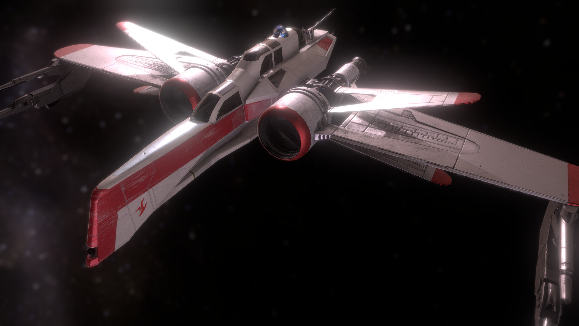 Star wars ship - Download Free 3D model by Mark Bai (@bcfbox) [b9454f9 ...