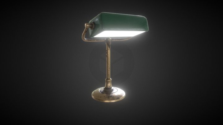 Desk lamp 3D Model
