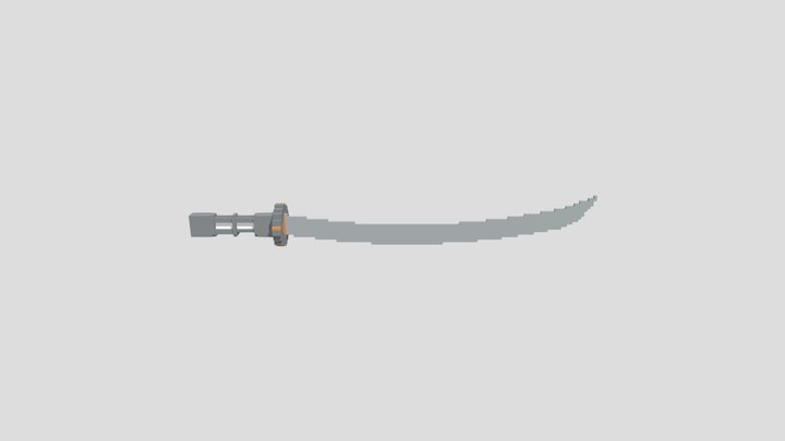 good sword 2 3D Model