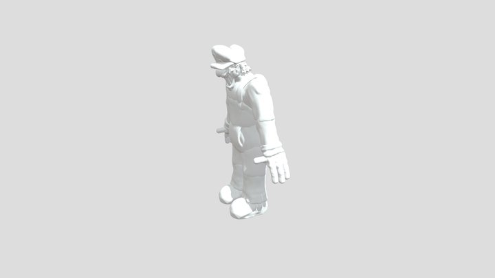 Scary Big Pluhmbuh 3D Model