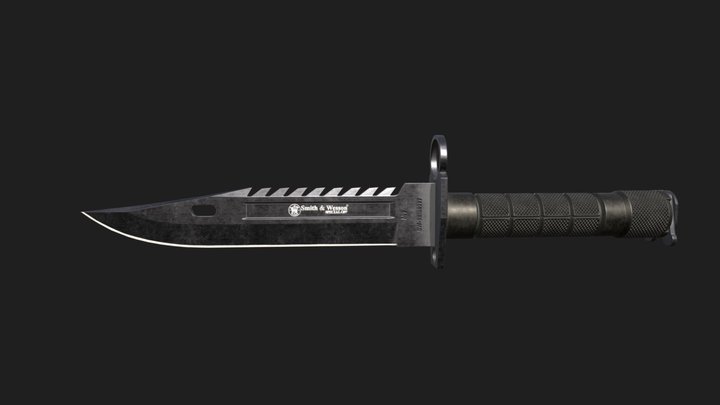 M9 Bayonet 3D Model