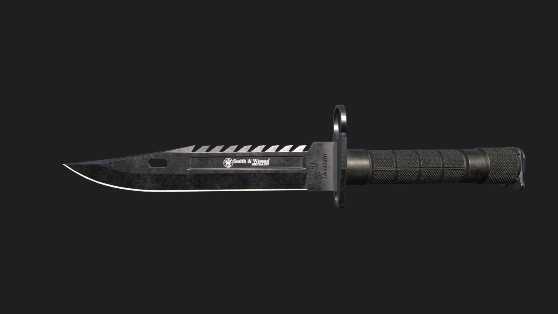 M9 Bayonet - 3D model by RitterBlack [b946a81] - Sketchfab