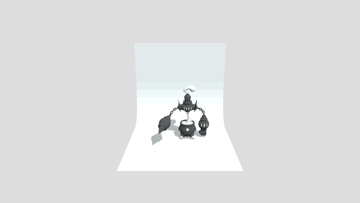 Magma knight 3D Model