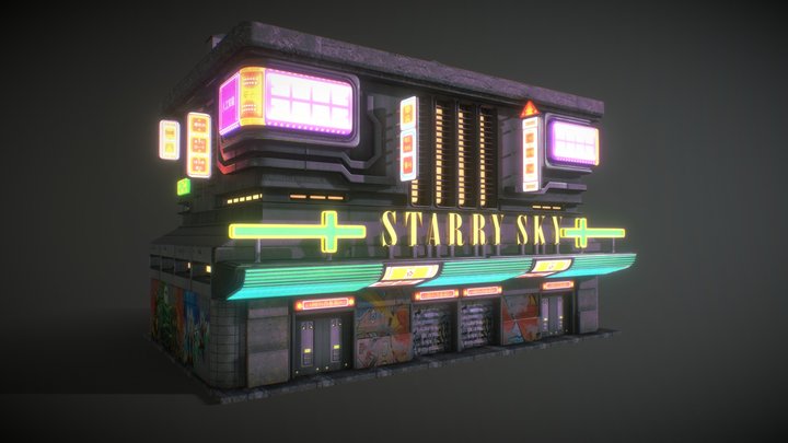 Building 6 3D Model