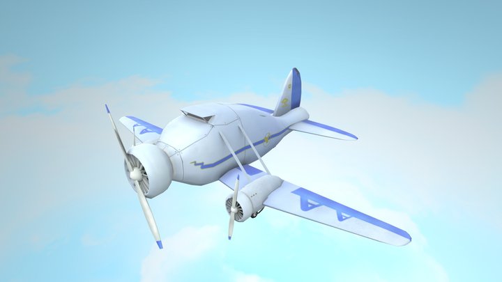 Plane GameArt2023 DAEHowest 3D Model