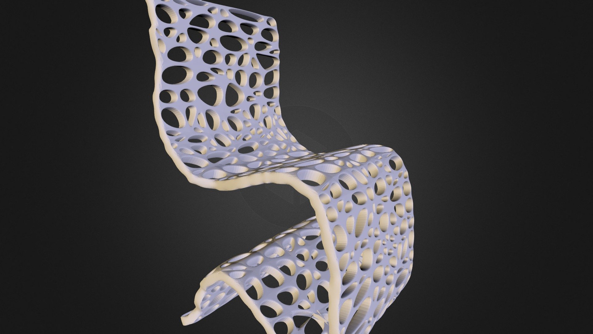Cell Chair 3D model by Apollo Spiliotis (apollospil) [b948677