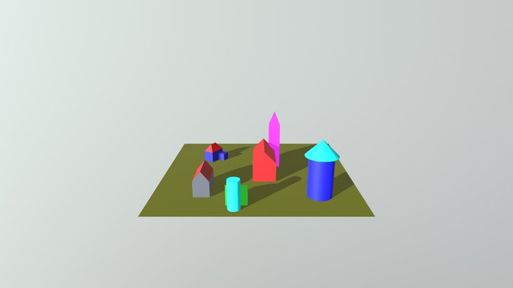 Dorf 3D Model