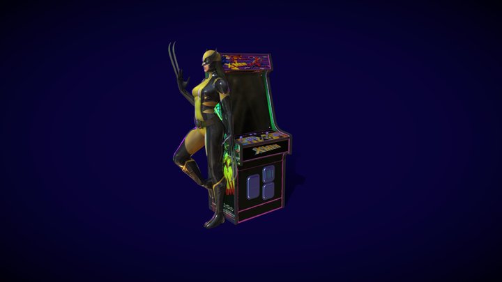 X23 XMEN 3D Model