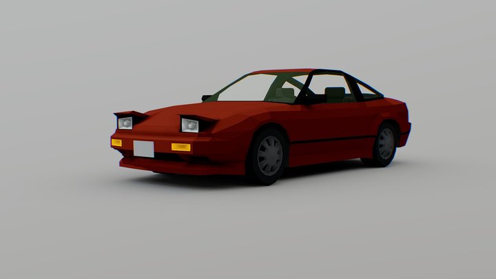 1994 Nissan 180MX 3D Model