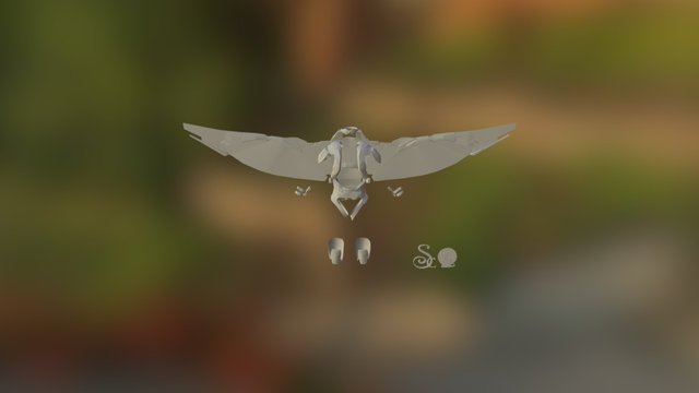 Falcon 3D Model