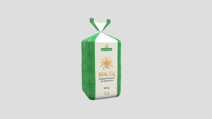 LTK Bread v2 3D Model