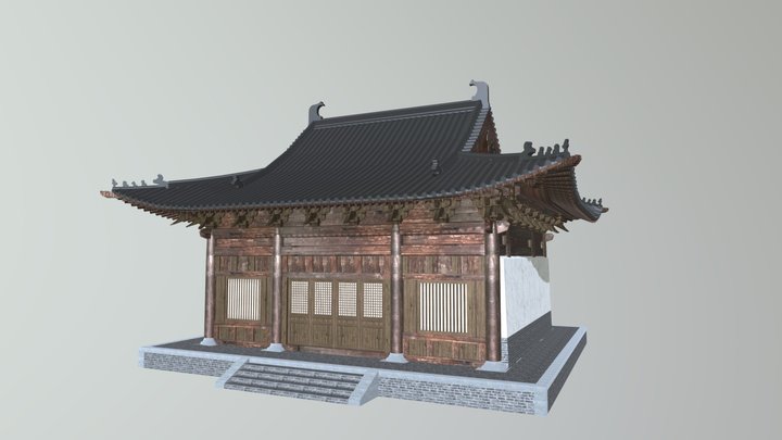 Chinese ancient architecture 3D Model