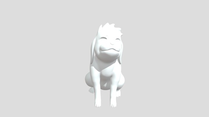 Akamaru 3D Model