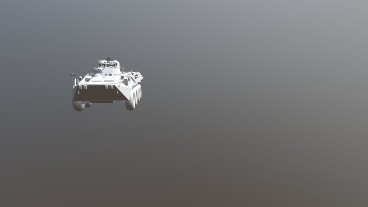 BTR-80A Rig 3D Model