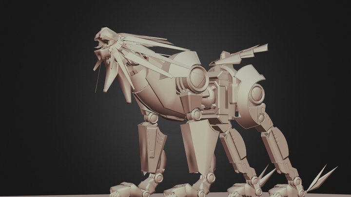 ACS-08L / 雷獣 3D Model