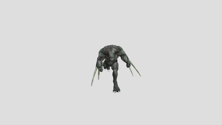 Character Reptil – Free 3D Model STL