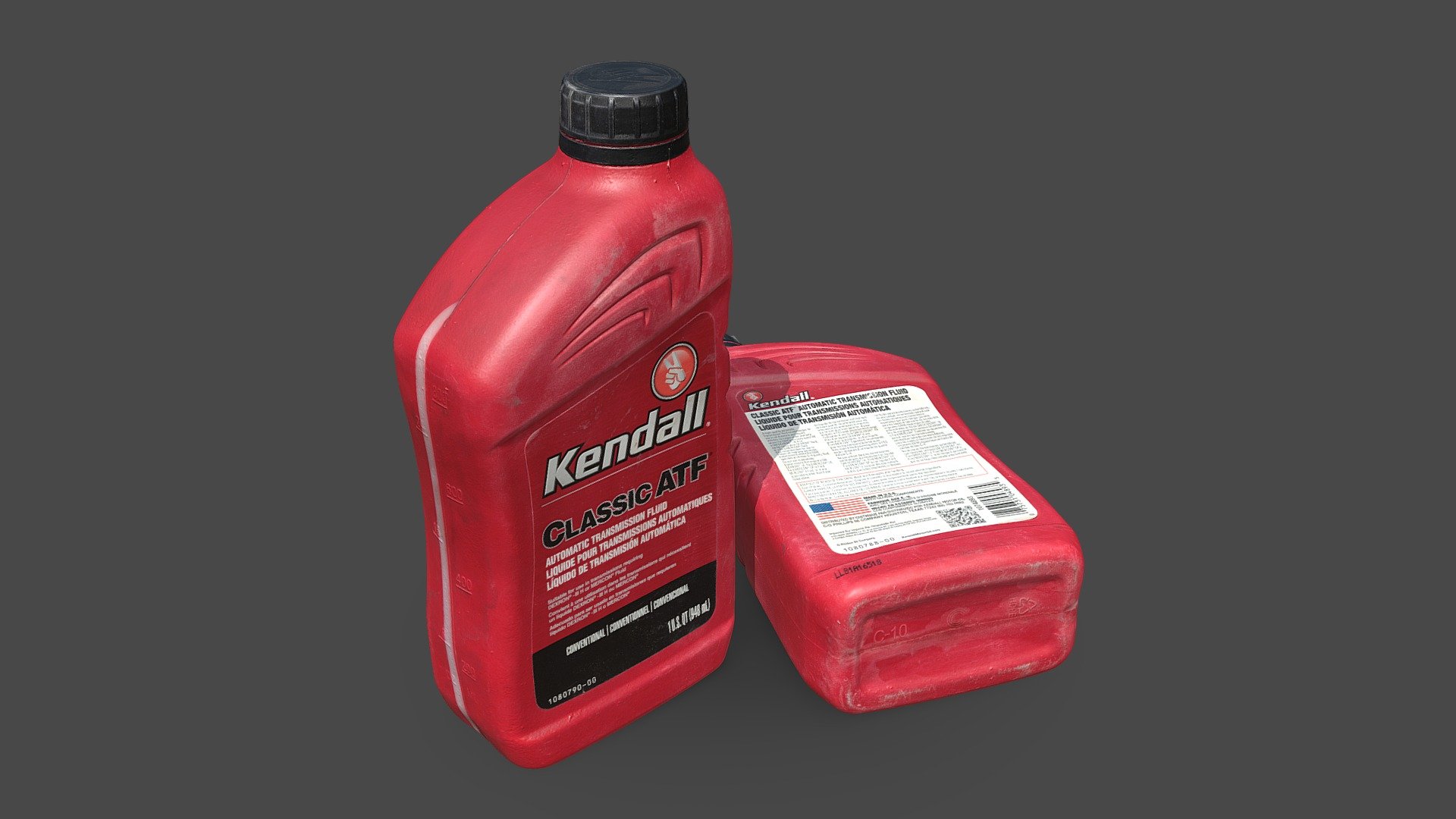 Transmission Fluid Bottle - 3D model by kanistra [b950bff] - Sketchfab