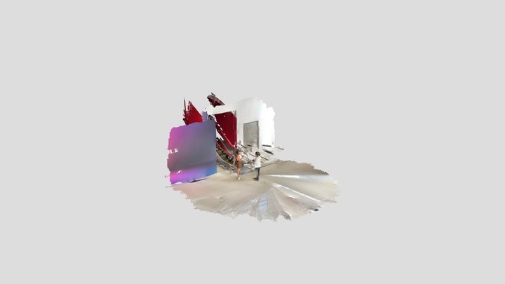電扶梯 3D Model