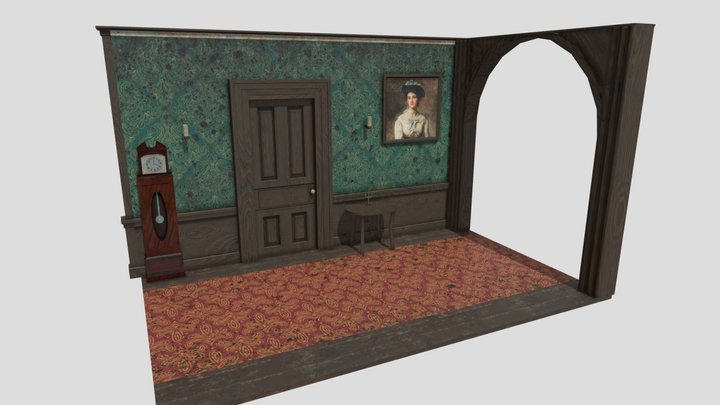 SGD 114 Diorama 3D Model