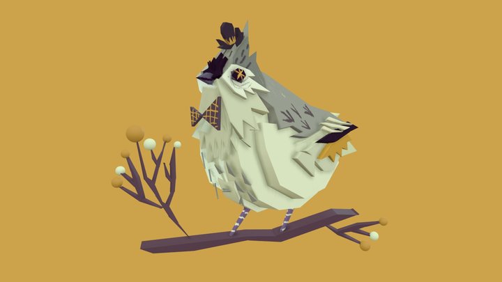 DressUp Bird 3D Model