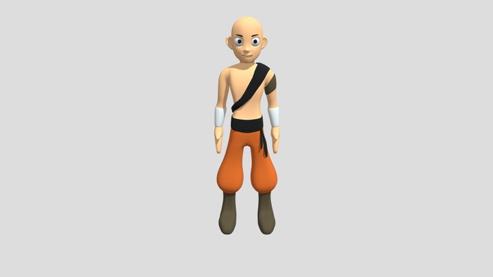 Avatar Anng's Grandchild Monky - Macarena Dance 3D Model