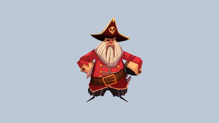 Pirate 3D Model