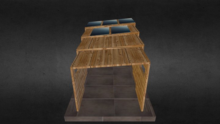 Stand 101% ECO 3D Model