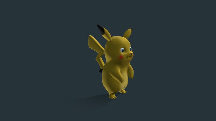 Pikachu 3D Model