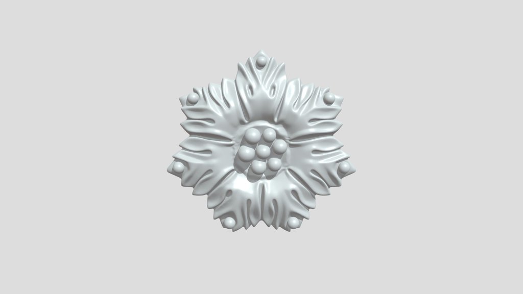 Flower - shaped decorative object