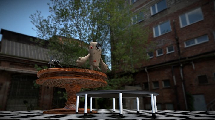 Voodoo Doll 3D Model
