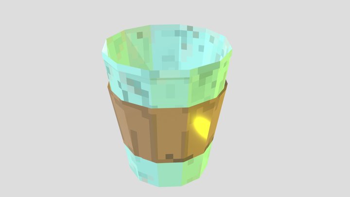 Plasti cup 3D Model