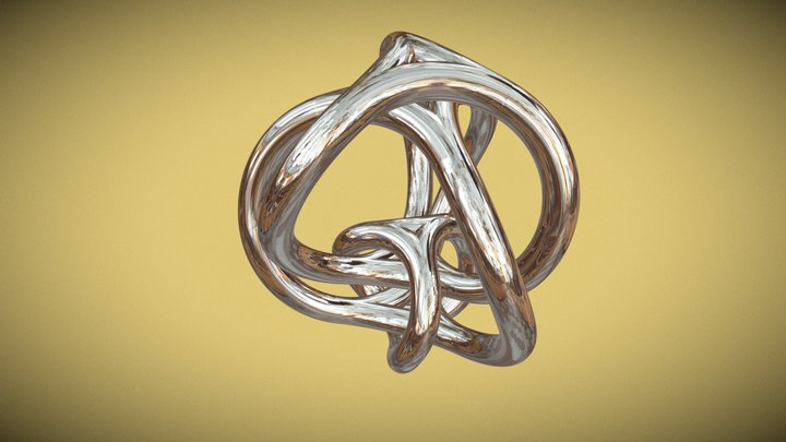 Two In One Pendant 3D Model
