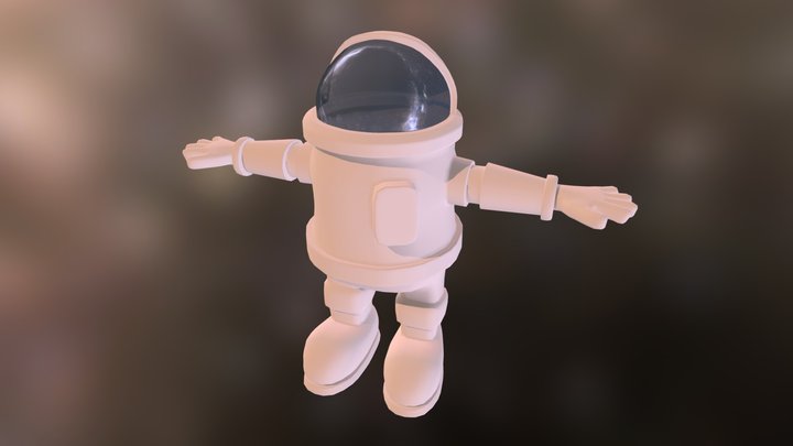 Spaceman 3D Model