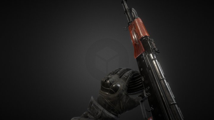 FPS Character Animation Pack Ak-47 3D Model