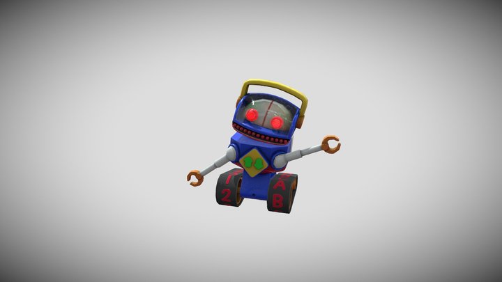 Toy story robot 3D Model