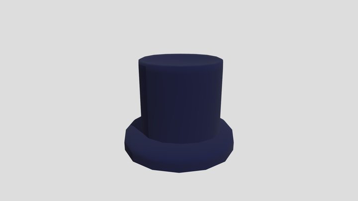 Blue Hat 3D Model