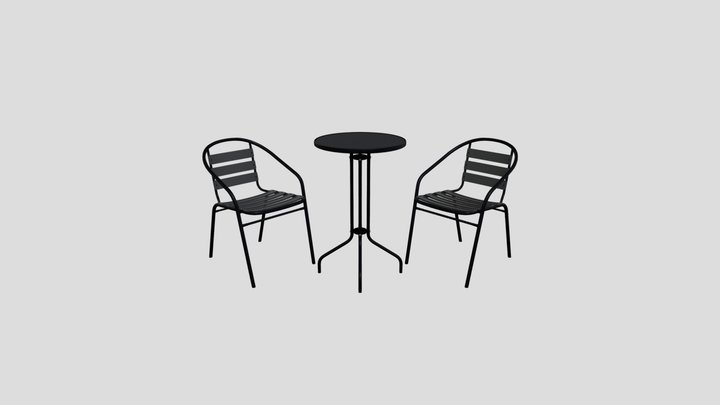 Cafe-table 3D models - Sketchfab