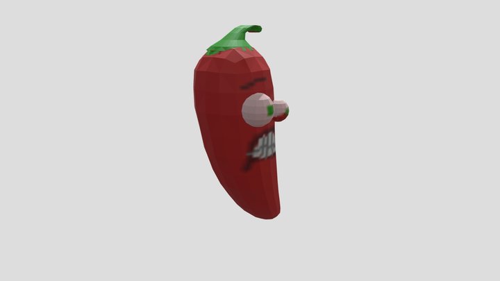 Jalapeno 3D Model