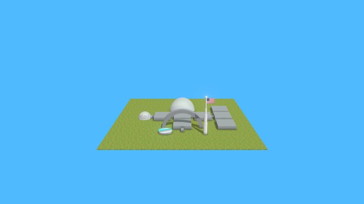 Silver Reach Academy: Exterior 3D Model
