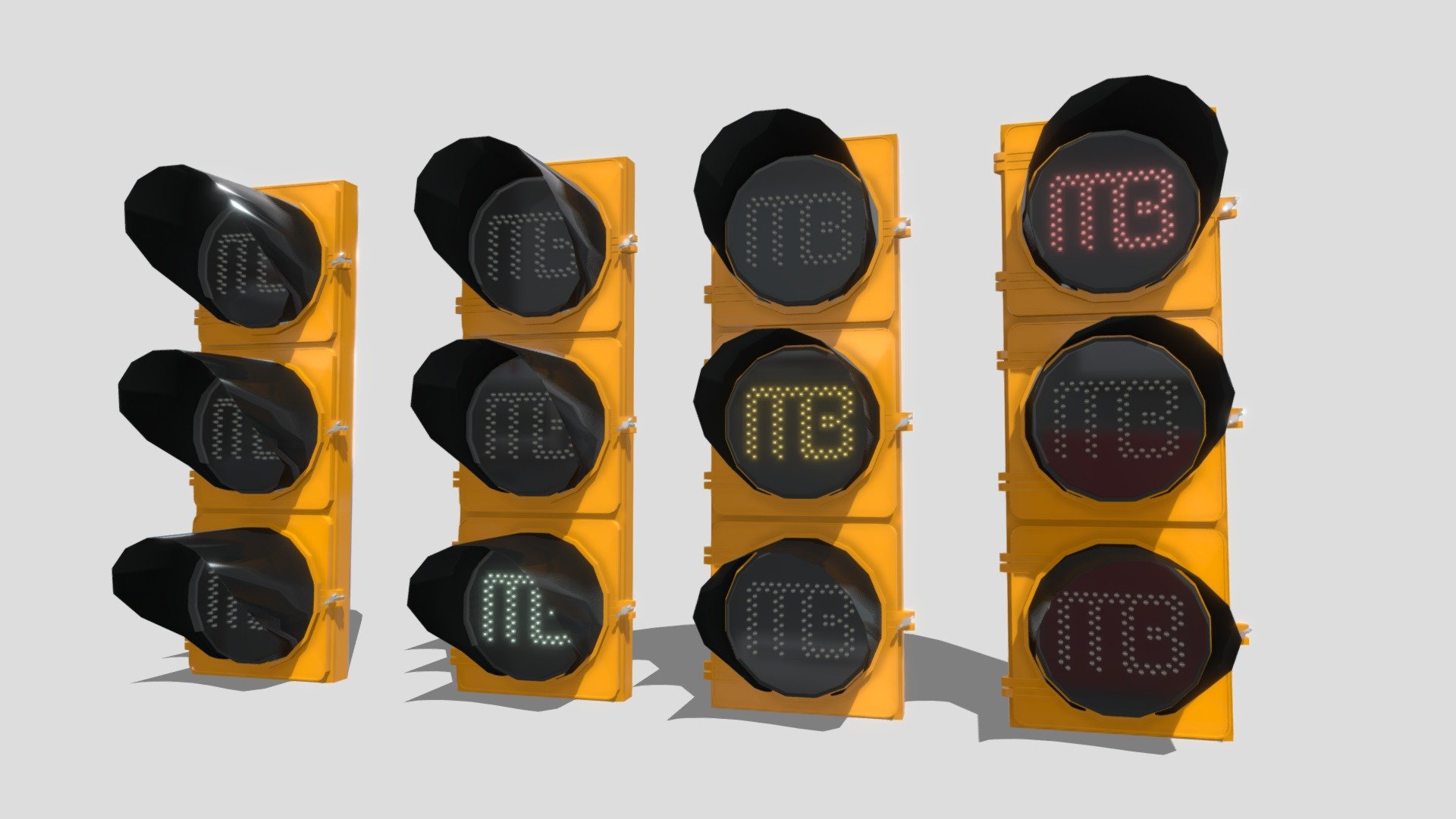 Mexico City 8-inch Inmer Bus Signals