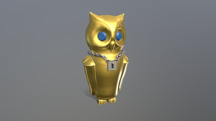 Owl Idol Lootbox 3D Model