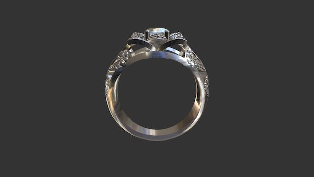 Joselyn's bespoke ring 3D Model