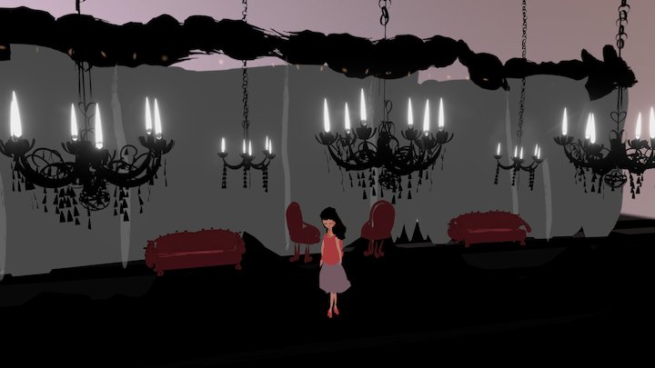 Tilt Brush _Hall 3D Model