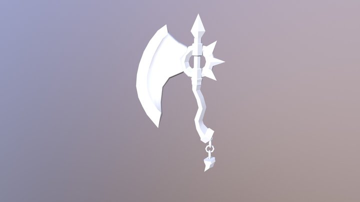 Weapon Axe 3D Model