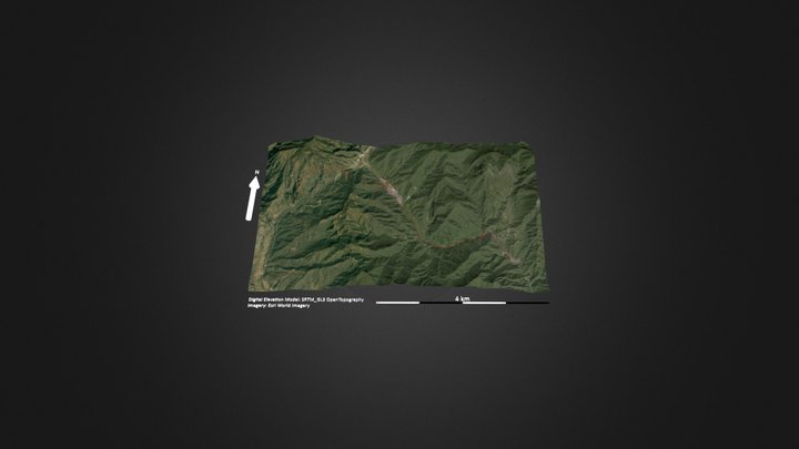 爨底下 3D Model