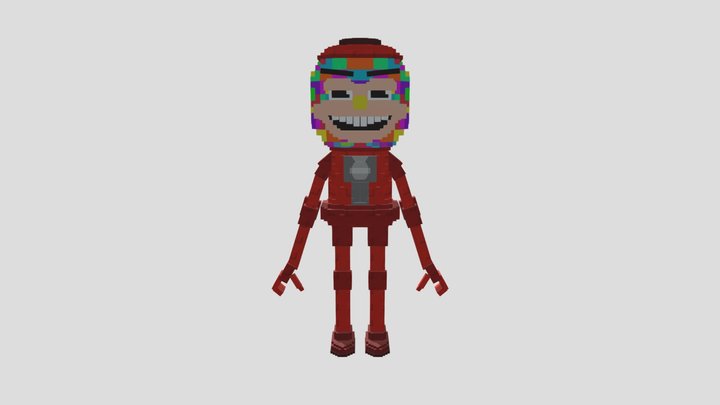 Chicleteira Bicicleteira (Brainrot) 3D Model