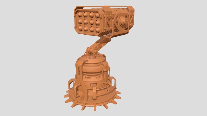 Missile Launcher_4 3D Model