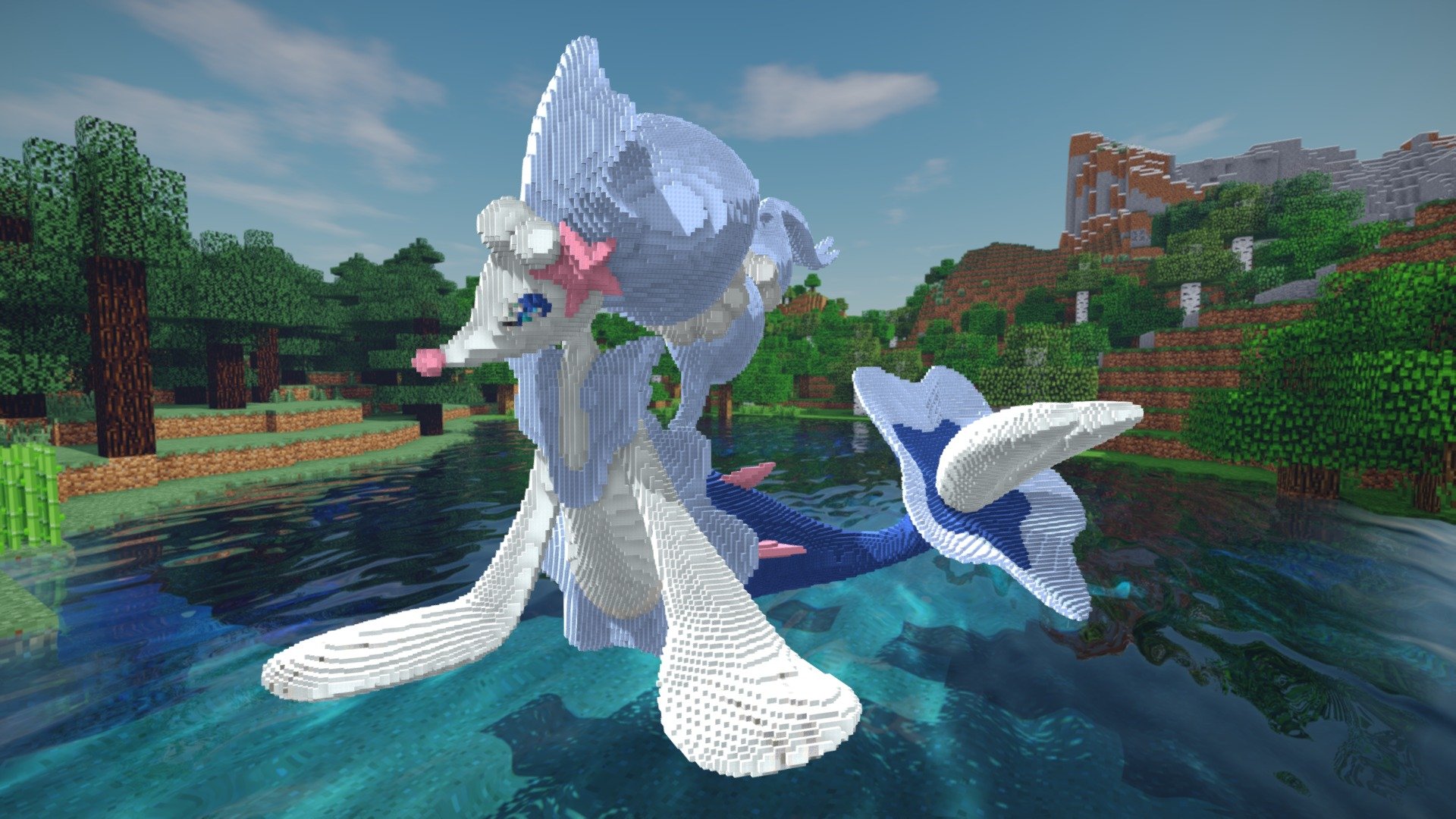 Minecraft Primarina Build Schematic - 3D model by inostupid [b95be7d ...