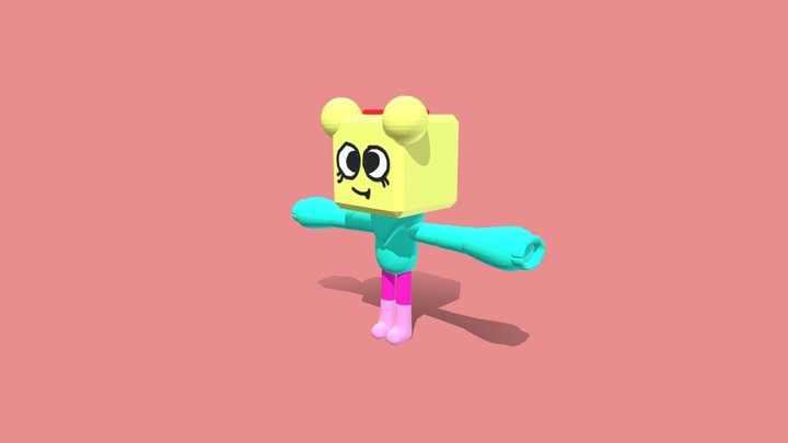 rig oc Rixobox DANDYS WORLD [my oc][dont copy] – Free 3D Model STL